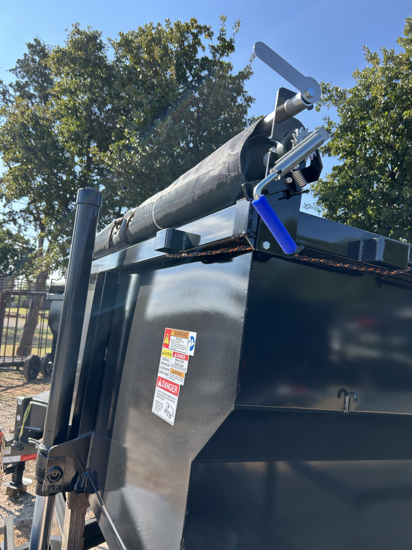 New 2026 Texas Pride Trailers Bumper Pull 7x16x3 Tandem Axles-8K axles Dump Trailer