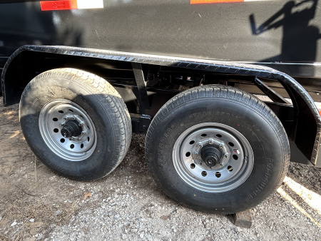 New 2026 Texas Pride Trailers Bumper Pull 7x16x3 Tandem Axles-8K axles Dump Trailer