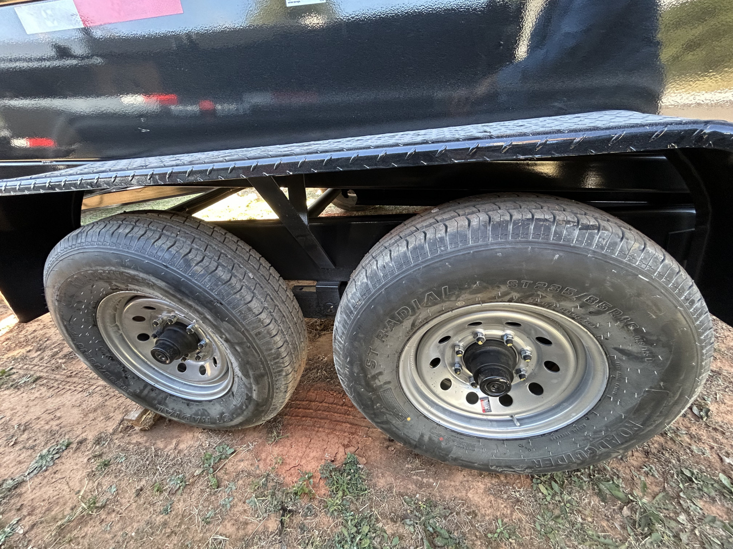 New 2026 Texas Pride Trailers Bumper Pull 7x16x3 Tandem Axles-8K Dump Trailer