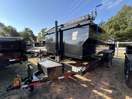 New 2026 Texas Pride Trailers Bumper Pull 7x16x3 Tandem Axles-8K Dump Trailer