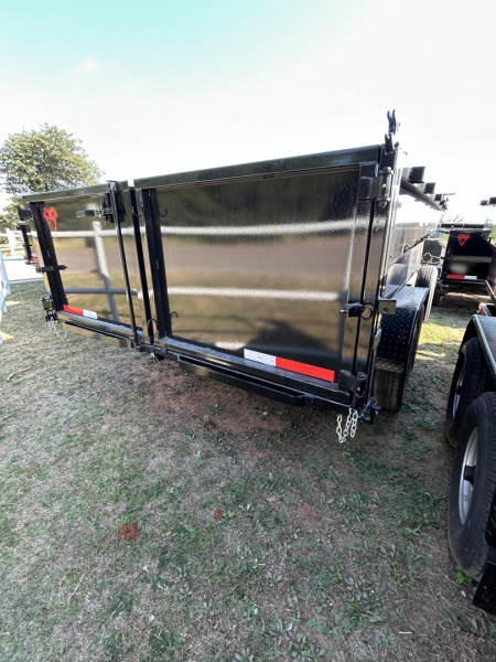 New 2026 Texas Pride Trailers Bumper Pull 7x16x3 Tandem Axles-8K Dump Trailer