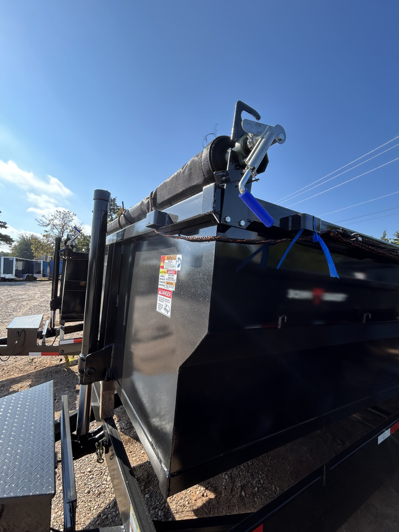 New 2026 Texas Pride Trailers Bumper Pull 7x16x3 Tandem Axles-8K Dump Trailer