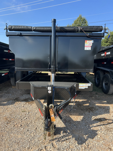 New 2026 Texas Pride Trailers Bumper Pull 7x16x3 Tandem Axles-8K Dump Trailer