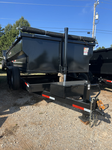 New 2026 Texas Pride Trailers Bumper Pull 7x16x3 Tandem Axles-8K Dump Trailer