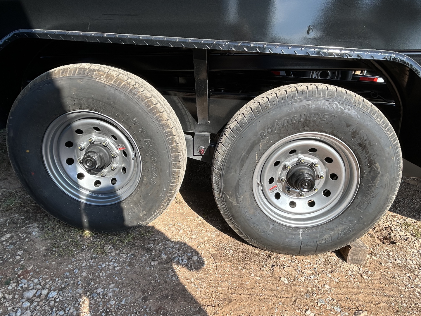 New 2026 Texas Pride Trailers Bumper Pull 7x16x3 Tandem Axles-8K axles Dump Trailer