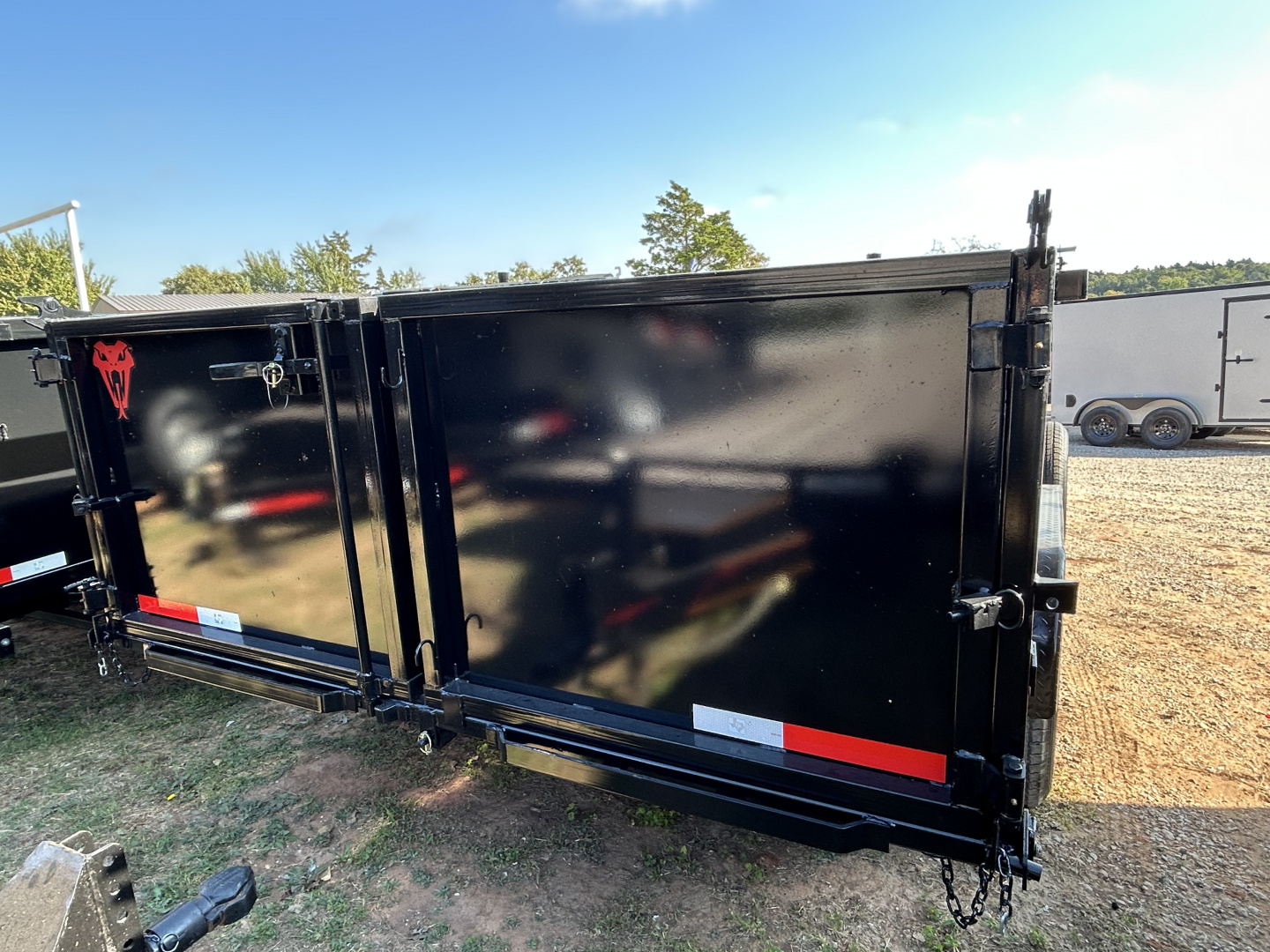 New 2026 Texas Pride Trailers Bumper Pull 7x16x3 Tandem Axles-8K axles Dump Trailer