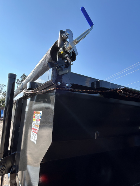 New 2026 Texas Pride Trailers Bumper Pull 7x16x3 Tandem Axles-8K axles Dump Trailer