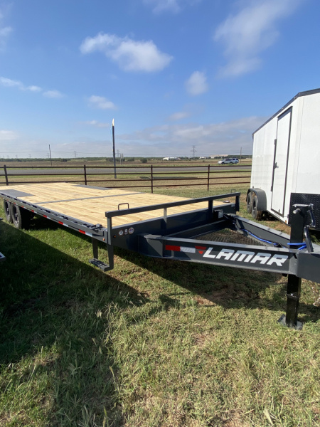 New 2026 Lamar Trailers Bumper Pull Deckover 7k Utility Trailer
