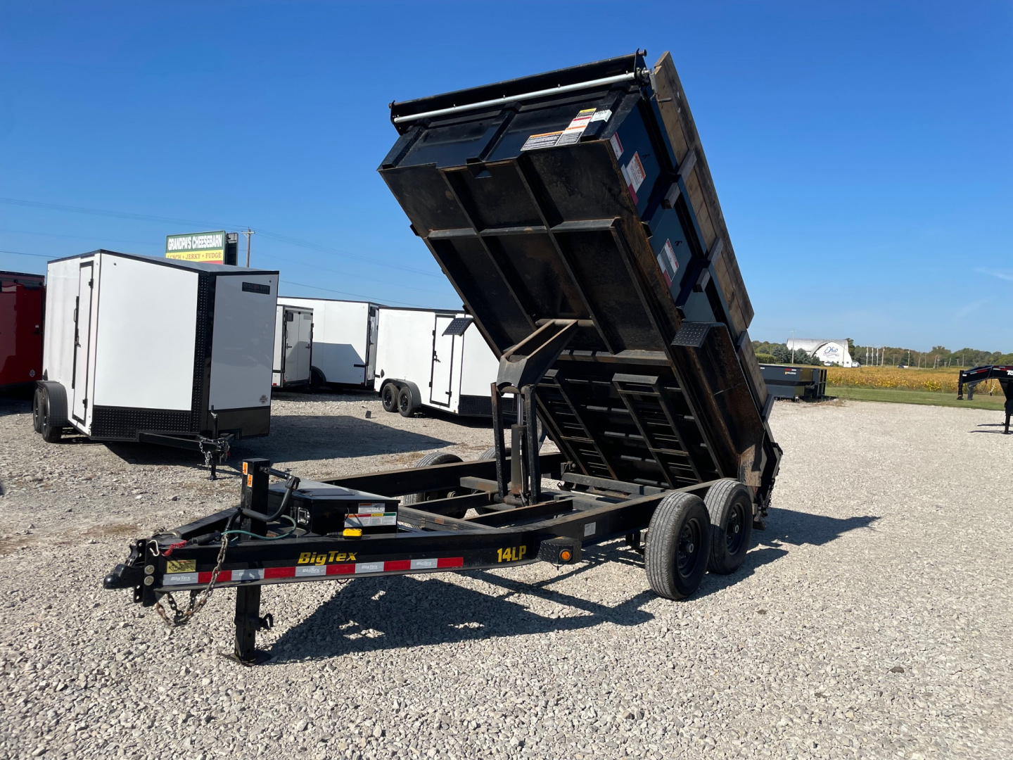 Used 2023 Big Tex 7x14' Dump Trailer