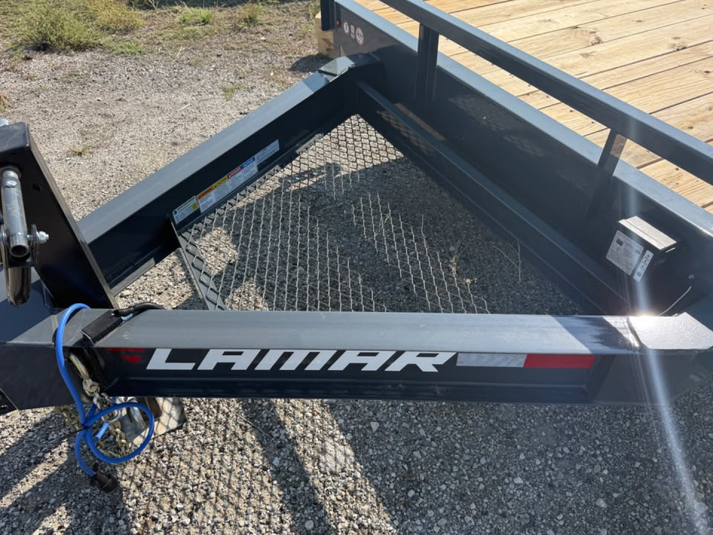 New 2026 Lamar Trailers 22' deckover Utility Trailer
