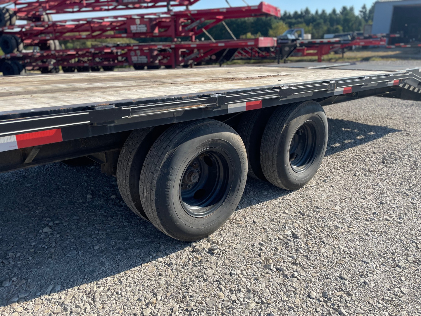 Used 2023 Sure Pull Trailers 31+5' Gooseneck Flatbed