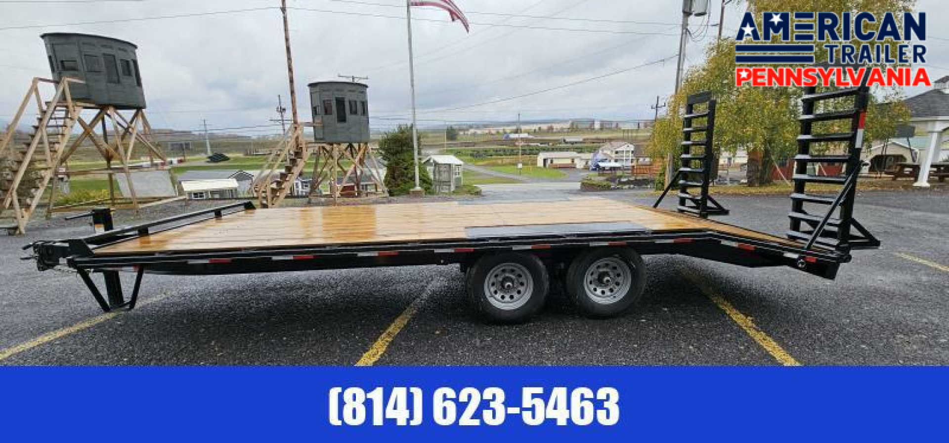 New Quality General Duty Pintle Deckover / 9.9K GVWR / 20'