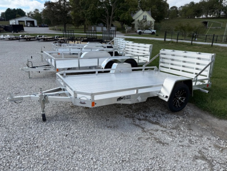 New 2026 Black Rhino 81X12 LOW PRO w/BIFOLD GATE Utility Trailer