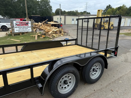 New 2026 Oak Ridge 76x14TA Utility Trailer