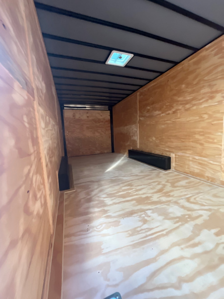 New 2026 Diamond Cargo 8.5x24TA 7'6" Tall Screwless .080 PolyCor Rear Wing Spoiler Cargo / Enclosed Trailer