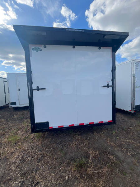 New 2026 Diamond Cargo 8.5x24TA 7'6" Tall Screwless .080 PolyCor Rear Wing Spoiler Cargo / Enclosed Trailer