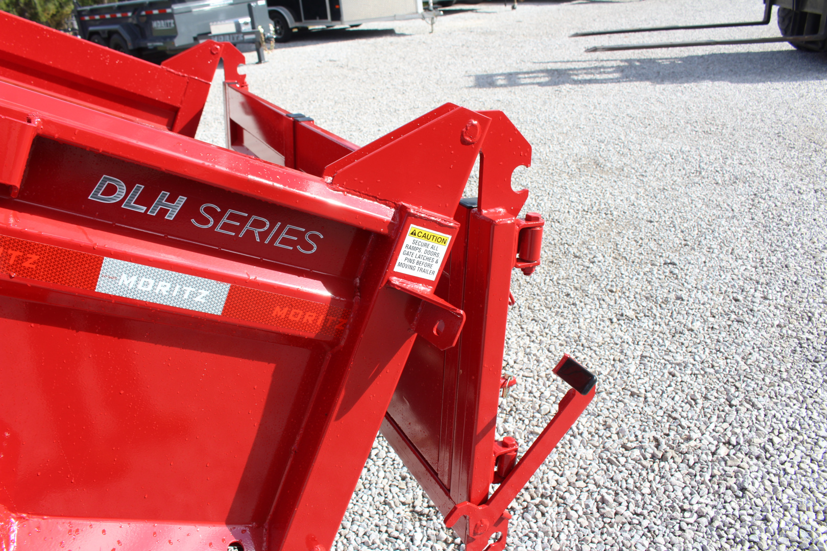 New 2026 Moritz 6' 10" x 12' Heavy Commercial DLH Series Dump Trailer - 14000# GVW