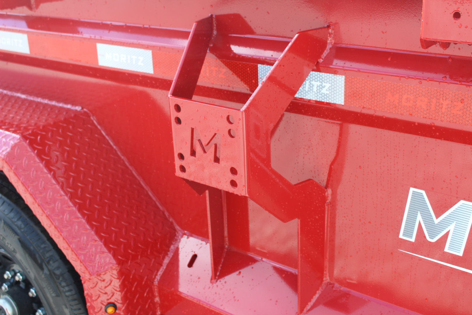 New 2026 Moritz 6' 10" x 12' Heavy Commercial DLH Series Dump Trailer - 14000# GVW