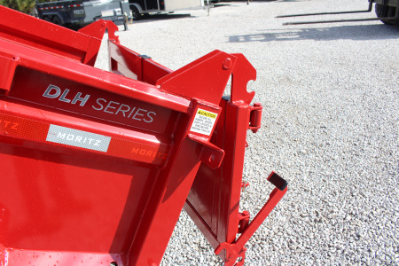 New 2026 Moritz 6' 10" x 12' Heavy Commercial DLH Series Dump Trailer - 14000# GVW