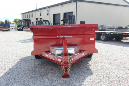 New 2026 Moritz 6' 10" x 12' Heavy Commercial DLH Series Dump Trailer - 14000# GVW