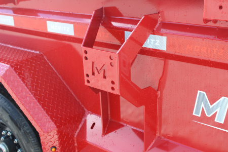 New 2026 Moritz 6' 10" x 12' Heavy Commercial DLH Series Dump Trailer - 14000# GVW