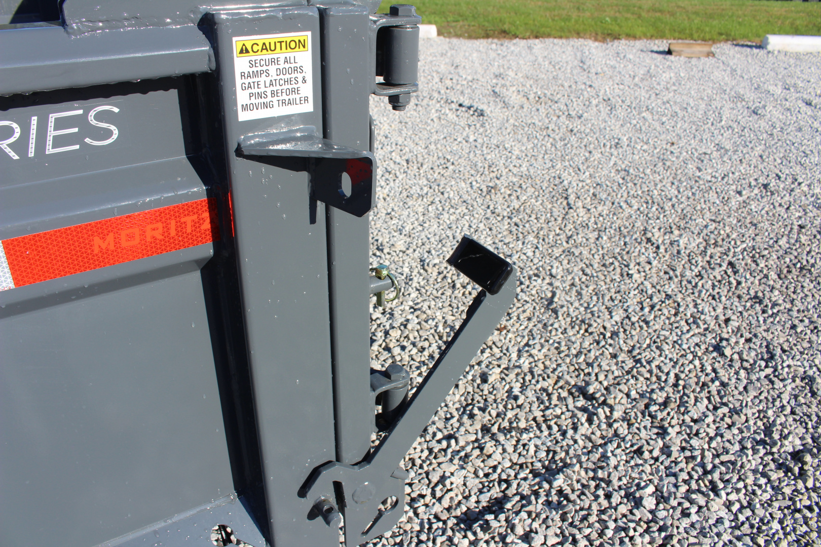 New 2026 Moritz 6' 10" x 12' Heavy Commercial DLH Series Dump Trailer - 14000# GVW