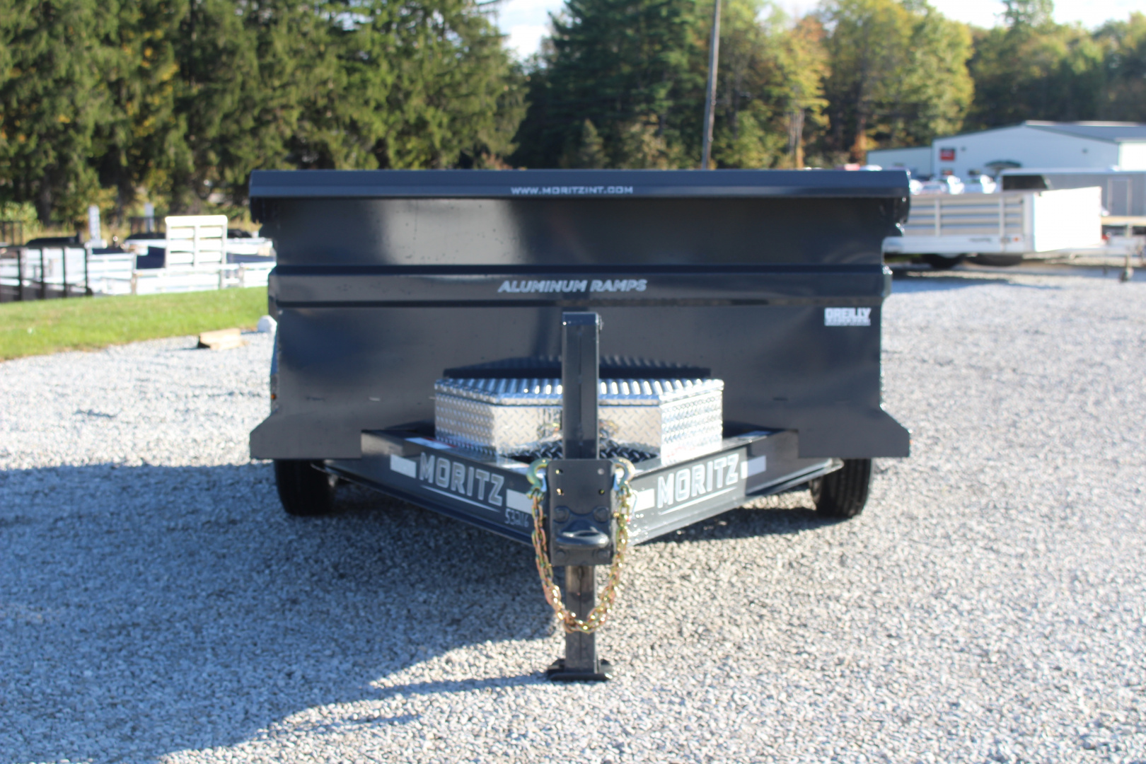 New 2026 Moritz 6' 10" x 12' Heavy Commercial DLH Series Dump Trailer - 14000# GVW