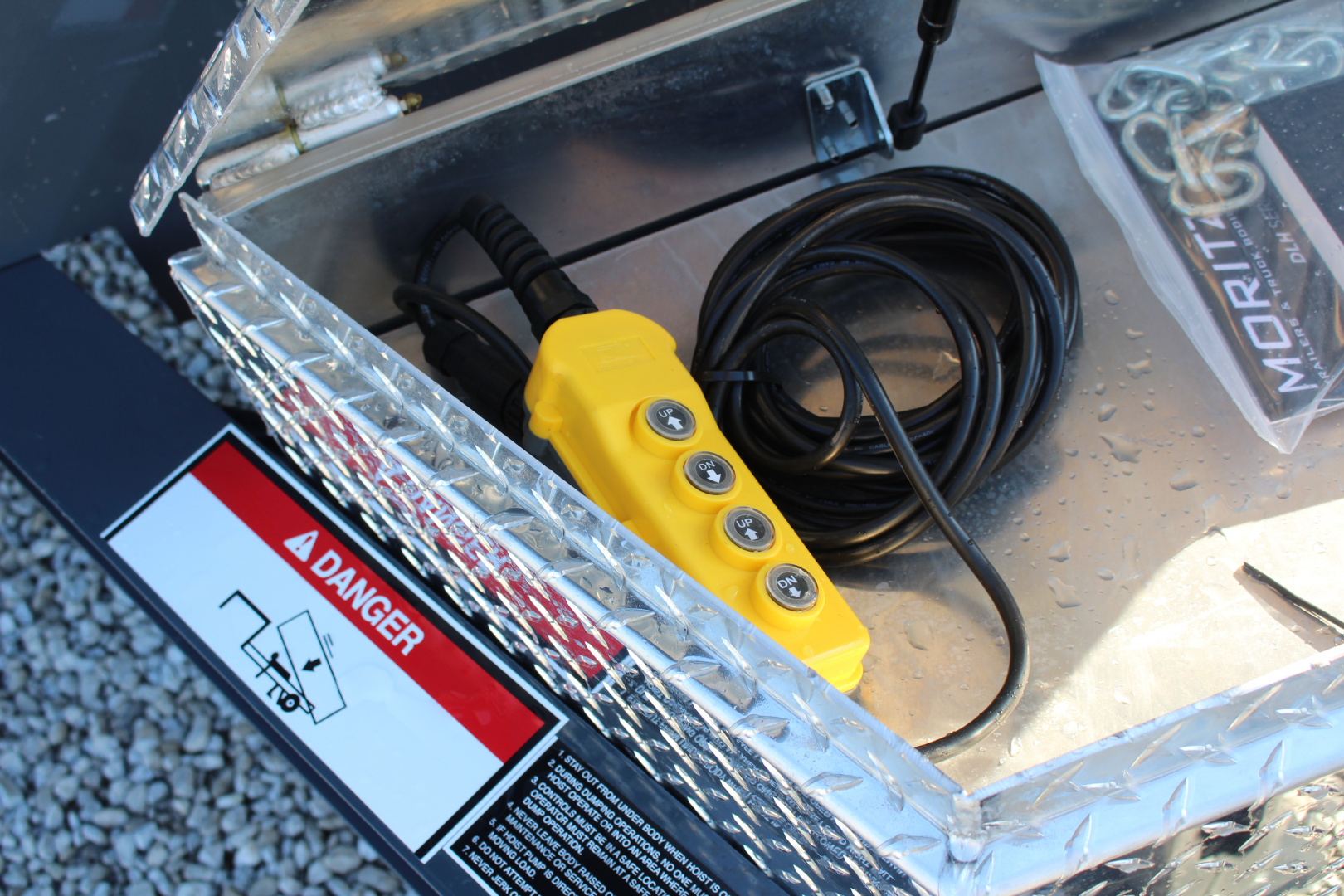 New 2026 Moritz 6' 10" x 12' Heavy Commercial DLH Series Dump Trailer - 14000# GVW