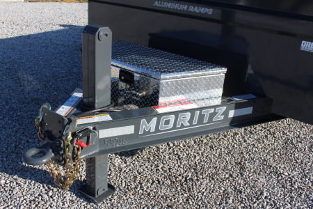 New 2026 Moritz 6' 10" x 12' Heavy Commercial DLH Series Dump Trailer - 14000# GVW