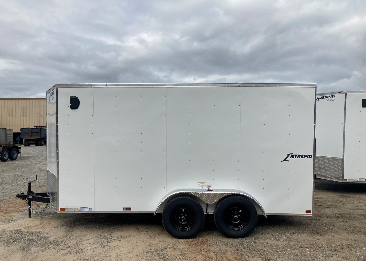 New 2026 Homesteader Trailer 7X14 Cargo / Enclosed Trailer