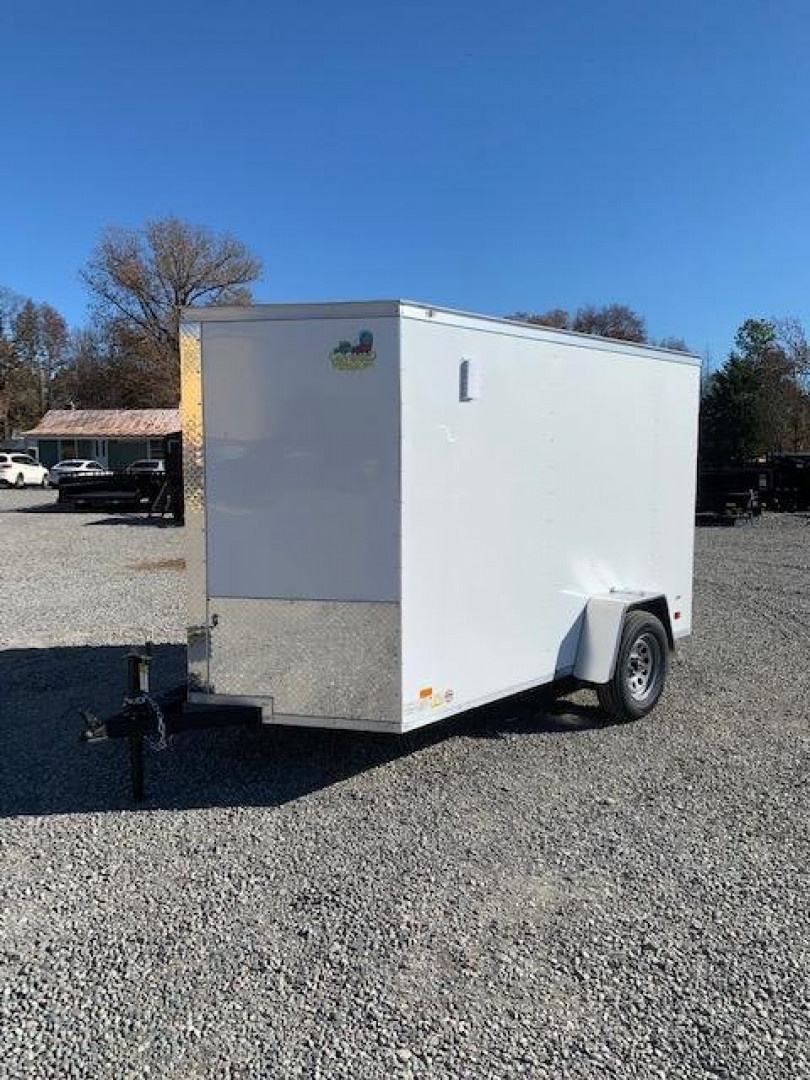 New 2026 Covered Wagon Trailers 6x10 Gold Series w/ Ramp Door Cargo / Enclosed Trailer