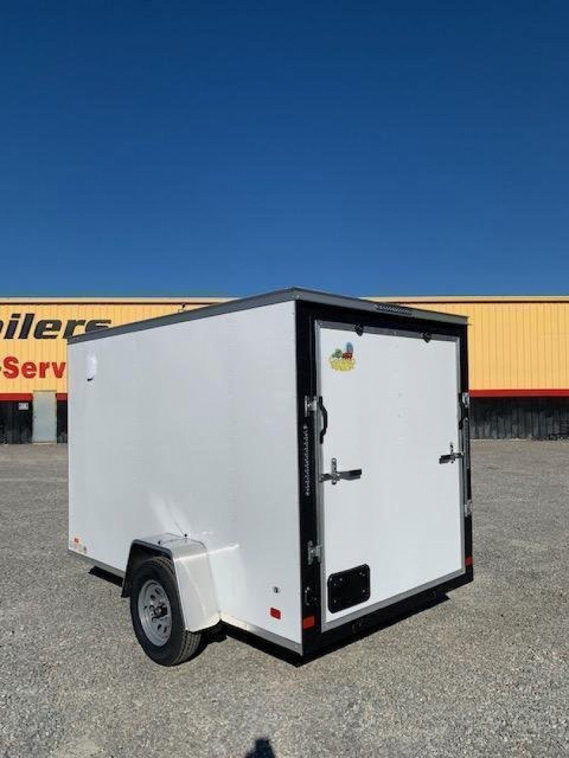New 2026 Covered Wagon Trailers 6x10 Gold Series w/ Ramp Door Cargo / Enclosed Trailer
