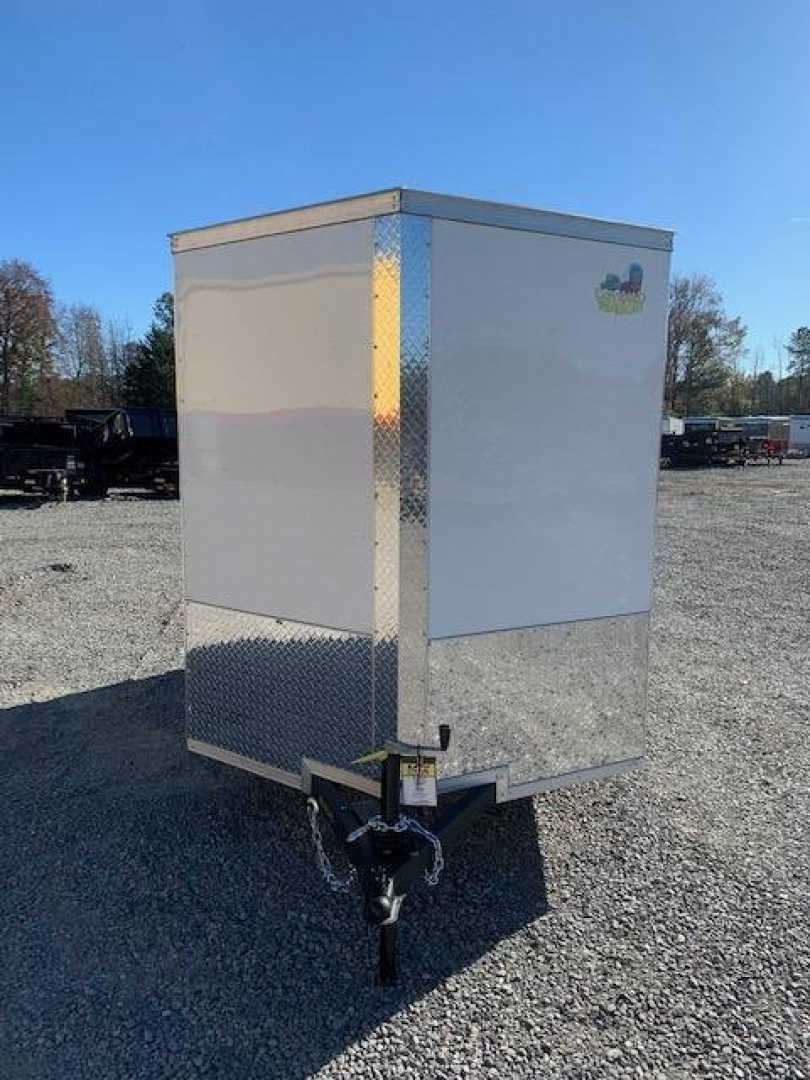 New 2026 Covered Wagon Trailers 6x10 Gold Series w/ Ramp Door Cargo / Enclosed Trailer