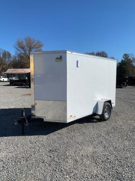 New 2026 Covered Wagon Trailers 6x10 Gold Series w/ Ramp Door Cargo / Enclosed Trailer