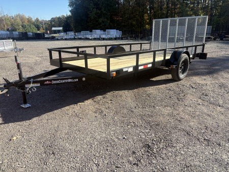 New 2026 Cross Country Manufacturing 6.5x14 Utility Trailer