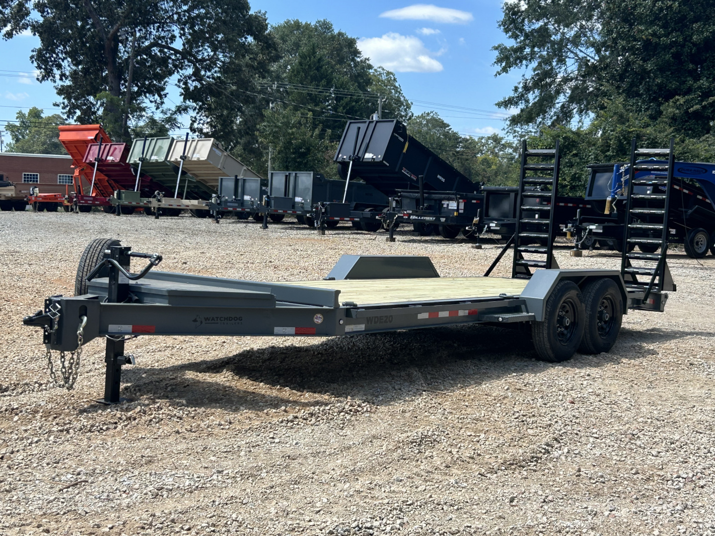New 2026 Watchdog Trailers 7x20 14K WDE Equipment Trailer