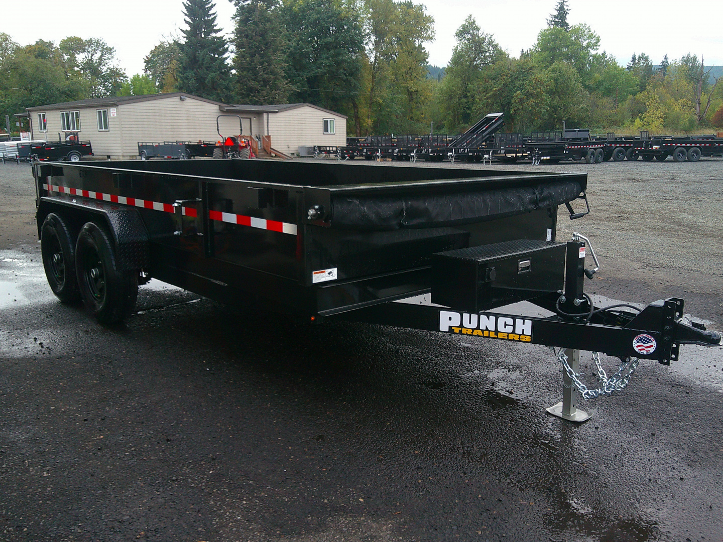 New 2026 7x14 Punch Dump Trailer Deal!!