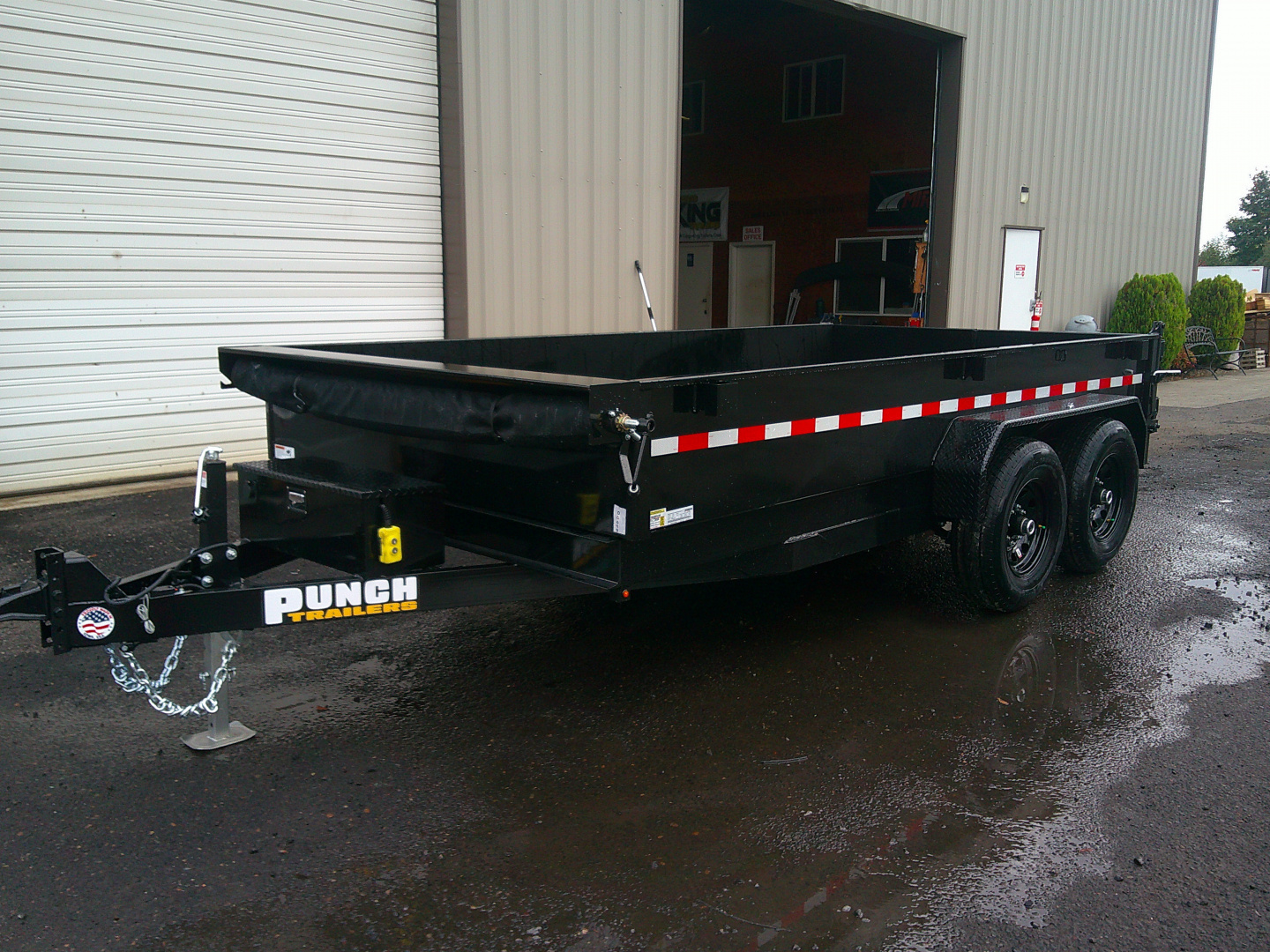 New 2026 7x14 Punch Dump Trailer Deal!