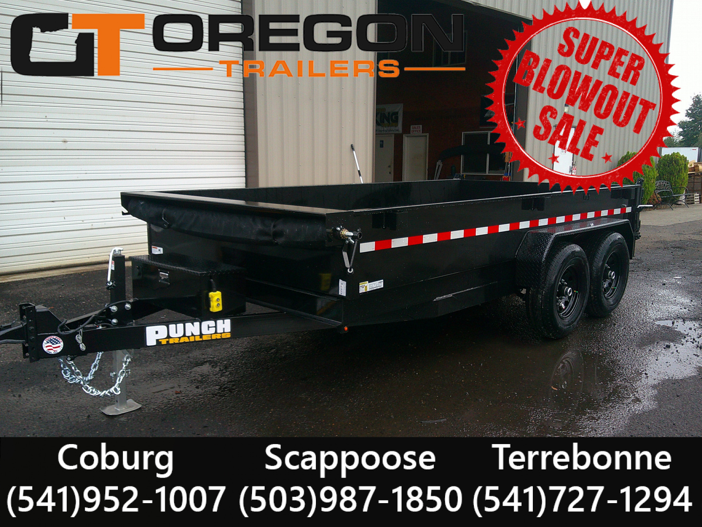 New 2026 7x14 Punch Dump Trailer Deal!