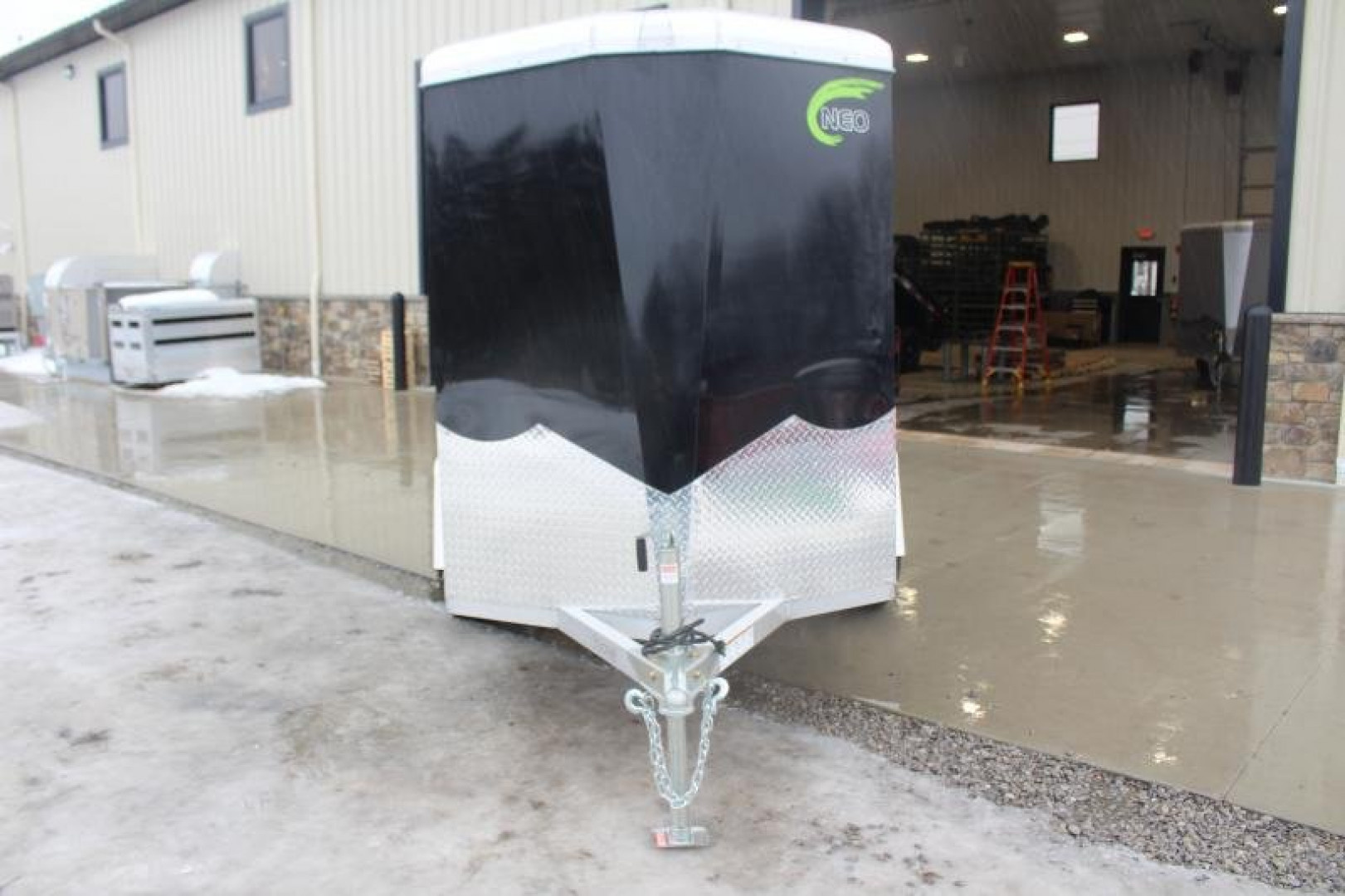 New 2026 NEO Trailers NAV 5' x 8' Aluminum Enclosed Cargo Trailer - Ramp Door - 6' INTERIOR HEIGHT - 2500# GVW