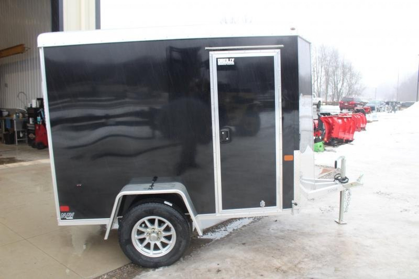New 2026 NEO Trailers NAV 5' x 8' Aluminum Enclosed Cargo Trailer - Ramp Door - 6' INTERIOR HEIGHT - 2500# GVW