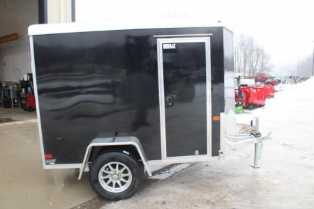 New 2026 NEO Trailers NAV 5' x 8' Aluminum Enclosed Cargo Trailer - Ramp Door - 6' INTERIOR HEIGHT - 2500# GVW