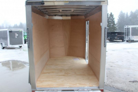 New 2026 NEO Trailers NAV 5' x 8' Aluminum Enclosed Cargo Trailer - Ramp Door - 6' INTERIOR HEIGHT - 2500# GVW