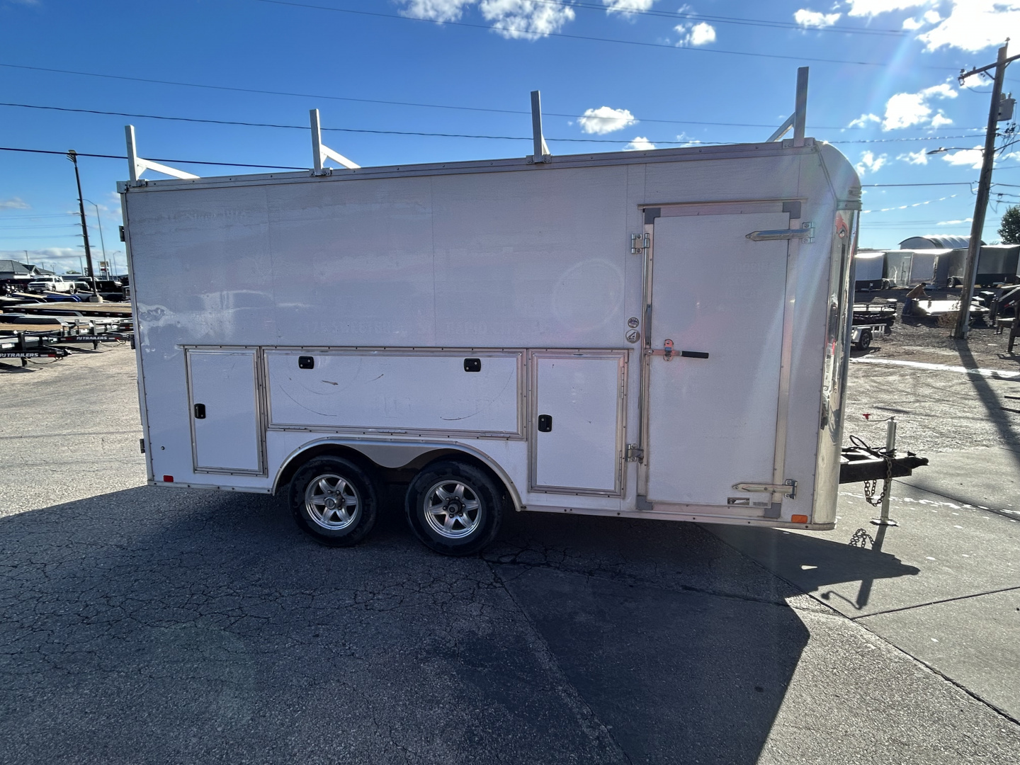 Used 2019 United Trailers UXT 8.5X16 TOOL CRIB Cargo / Enclosed Trailer