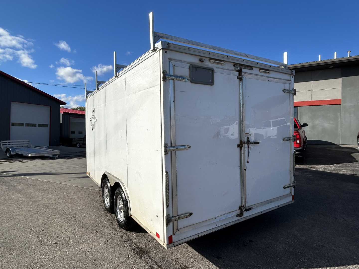 Used 2019 United Trailers UXT 8.5X16 TOOL CRIB Cargo / Enclosed Trailer