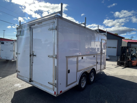 Used 2019 United Trailers UXT 8.5X16 TOOL CRIB Cargo / Enclosed Trailer