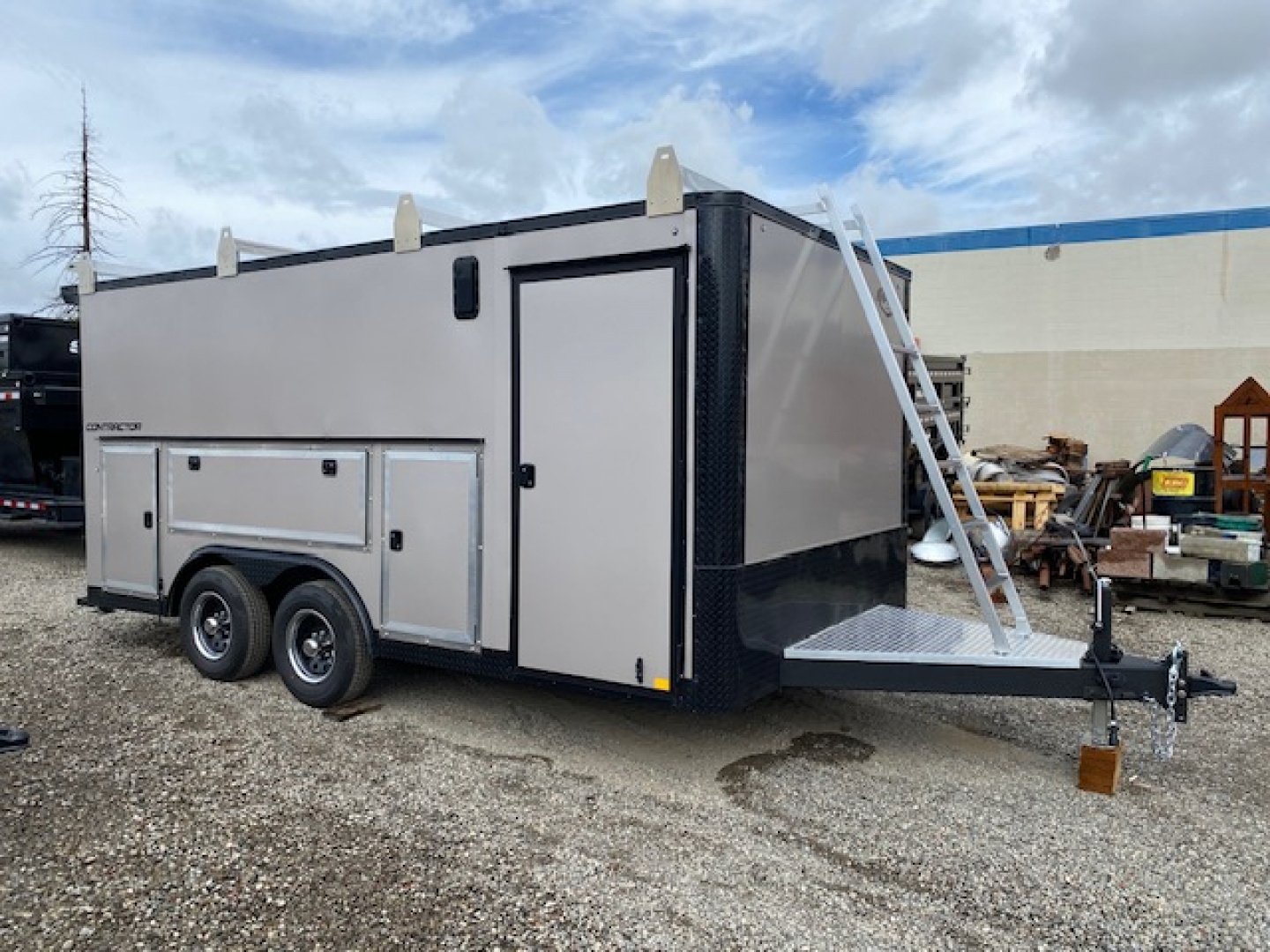 New 8.5x16 Contractor Deluxe Cargo / Enclosed Trailer