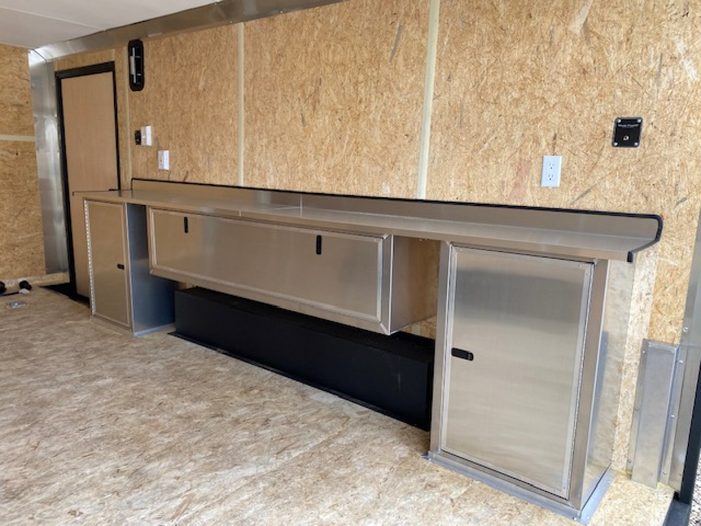 New 8.5x16 Contractor Deluxe Cargo / Enclosed Trailer