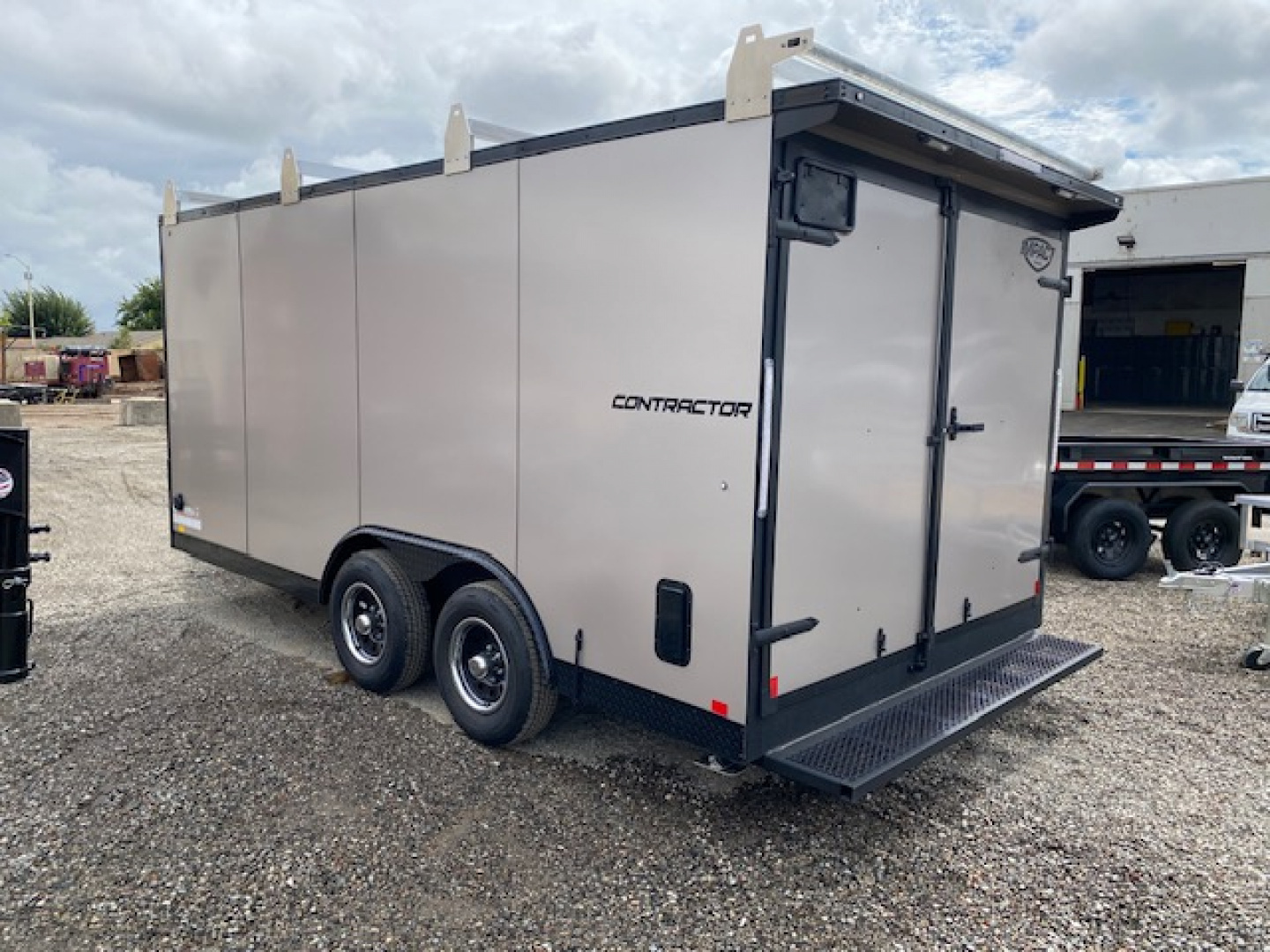 New 8.5x16 Contractor Deluxe Cargo / Enclosed Trailer