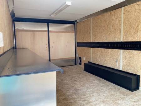 New 8.5x16 Contractor Deluxe Cargo / Enclosed Trailer